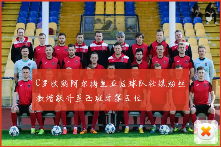 C罗收购阿尔梅里亚后球队社媒粉丝激增跃升至西班牙第五位